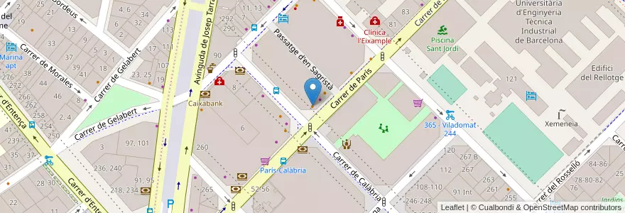 Mapa de ubicacion de Boggo Bar en Espagne, Catalogne, Barcelone, Barcelonais, Barcelone.
