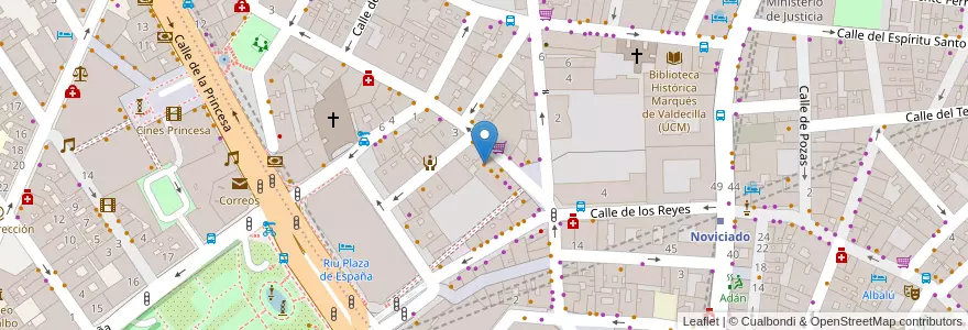 Mapa de ubicacion de Bombay Masala en Spain, Community Of Madrid, Community Of Madrid, Área Metropolitana De Madrid Y Corredor Del Henares, Madrid.