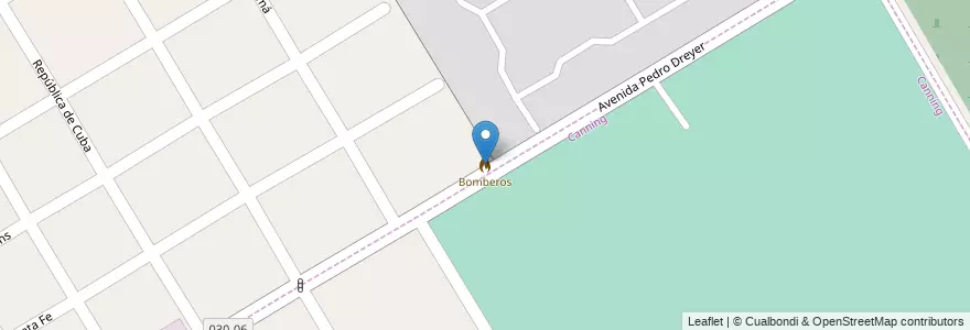 Mapa de ubicacion de Bomberos en Arjantin, Buenos Aires, Partido De Esteban Echeverría, El Jagüel.