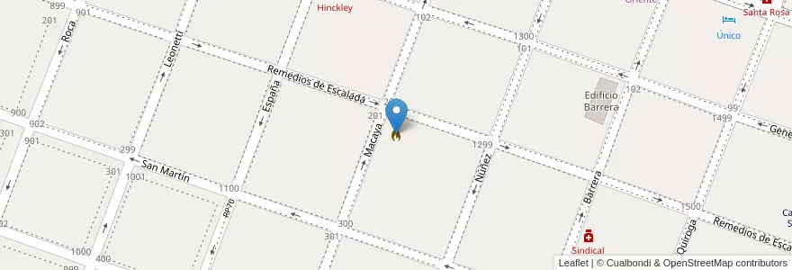 Mapa de ubicacion de Bomberos Voluntarios de Bragado en Arjantin, Buenos Aires, Partido De Bragado, Bragado.