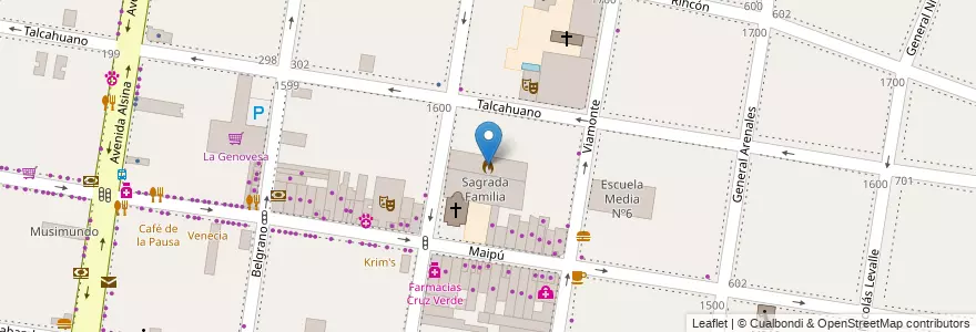 Mapa de ubicacion de Bomberos Voluntarios de Lomas de Zamora Nro 1 Banfield en Argentina, Buenos Aires, Partido De Lomas De Zamora, Banfield.