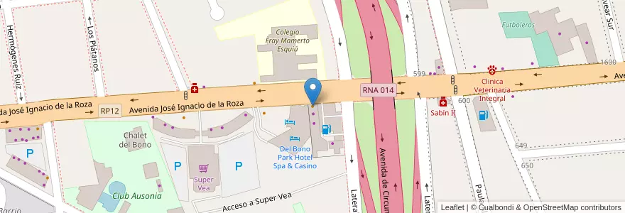 Mapa de ubicacion de Bonafide en Arjantin, San Juan, Şili, Capital.