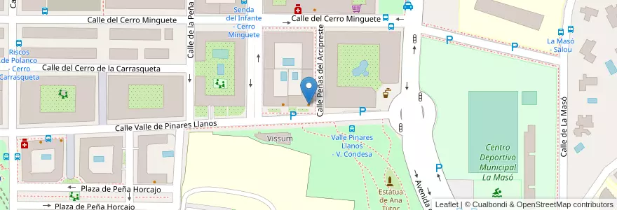 Mapa de ubicacion de Bonsai Garden en إسبانيا, منطقة مدريد, منطقة مدريد, Área Metropolitana De Madrid Y Corredor Del Henares, مدريد.