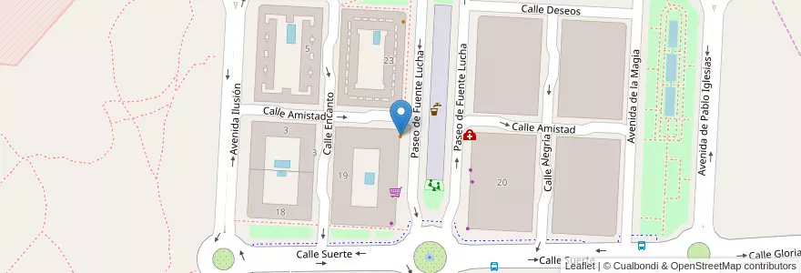 Mapa de ubicacion de Boulevard en Испания, Мадрид, Мадрид, Área Metropolitana De Madrid Y Corredor Del Henares, Alcobendas.