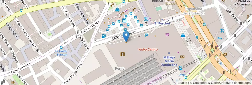 Mapa de ubicacion de Brassa y Leña en スペイン, アンダルシア州, Málaga, Málaga-Costa Del Sol, Málaga.