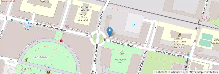 Mapa de ubicacion de Brezo en Испания, Риоха, Риоха, Логронья.
