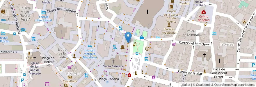 Mapa de ubicacion de Bri De Safrà en スペイン, バレンシア州, València / Valencia, Comarca De València, València.