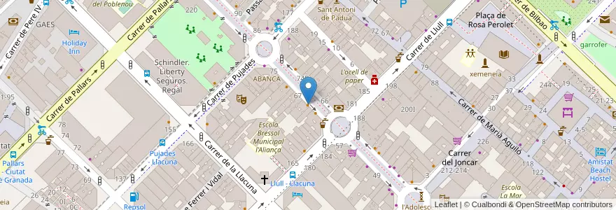 Mapa de ubicacion de Brisa sin prisa en España, Catalunya, Barcelona, Barcelonès, Barcelona.