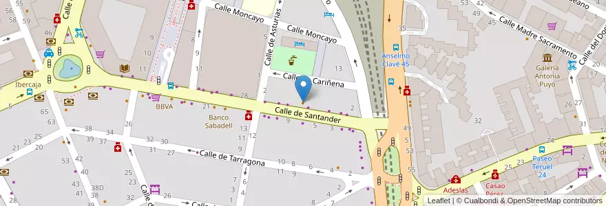 Mapa de ubicacion de Buen rollito en إسبانيا, أرغون, سرقسطة, Zaragoza, سرقسطة.