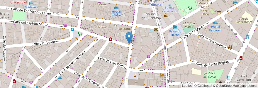 Mapa de ubicacion de buenasaña en Sepanyol, Comunidad De Madrid, Comunidad De Madrid, Área Metropolitana De Madrid Y Corredor Del Henares, Madrid.