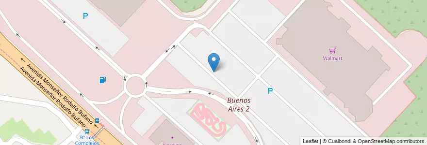 Mapa de ubicacion de Buenos Aires 2 en 阿根廷, 布宜诺斯艾利斯省, Partido De La Matanza, La Tablada.