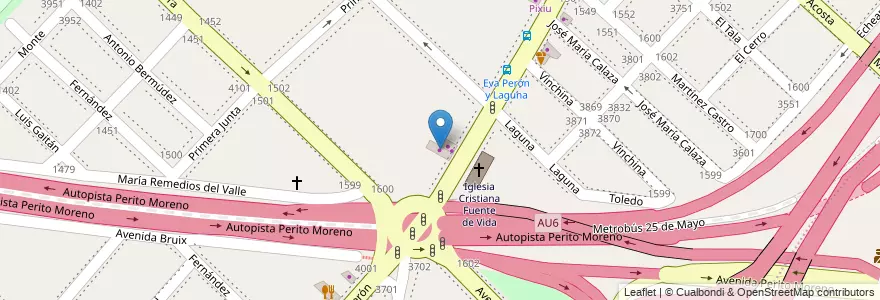 Mapa de ubicacion de Bugatti Taller Central, Parque Avellaneda en Arjantin, Ciudad Autónoma De Buenos Aires, Comuna 9, Buenos Aires.