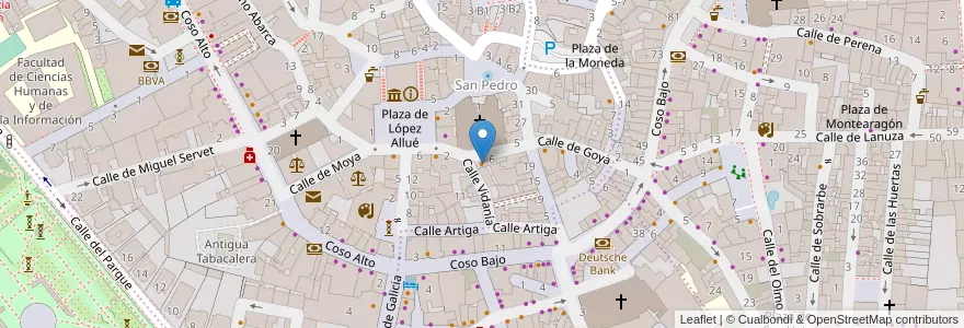 Mapa de ubicacion de Bulevar los 30 en Espanha, Aragão, Huesca, Hoya De Huesca / Plana De Uesca, Huesca.