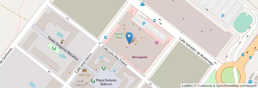Mapa de ubicacion de Burger King en 西班牙, Comunidad De Madrid, Comunidad De Madrid, Área Metropolitana De Madrid Y Corredor Del Henares, San Sebastián De Los Reyes.