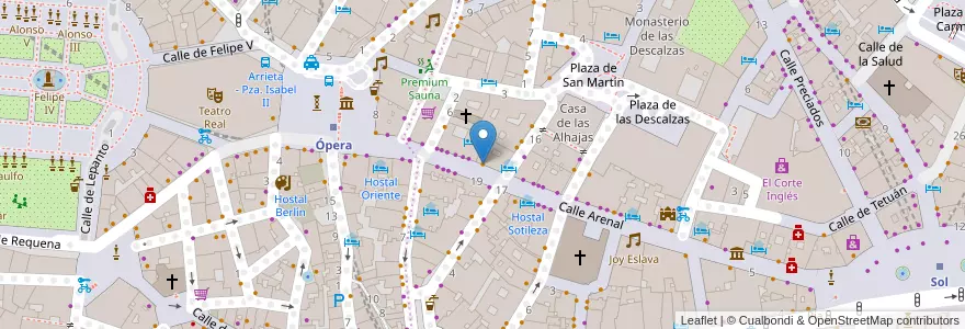 Mapa de ubicacion de Burger King en اسپانیا, بخش خودمختار مادرید, بخش خودمختار مادرید, Área Metropolitana De Madrid Y Corredor Del Henares, مادرید.