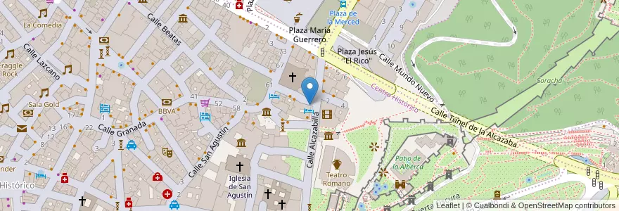 Mapa de ubicacion de Burger King en Espanha, Andaluzia, Málaga, Málaga-Costa Del Sol, Málaga.