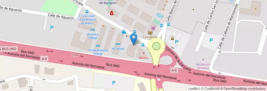 Mapa de ubicacion de Burger King en Espanha, Comunidade De Madrid, Comunidade De Madrid, Área Metropolitana De Madrid Y Corredor Del Henares, Madrid.