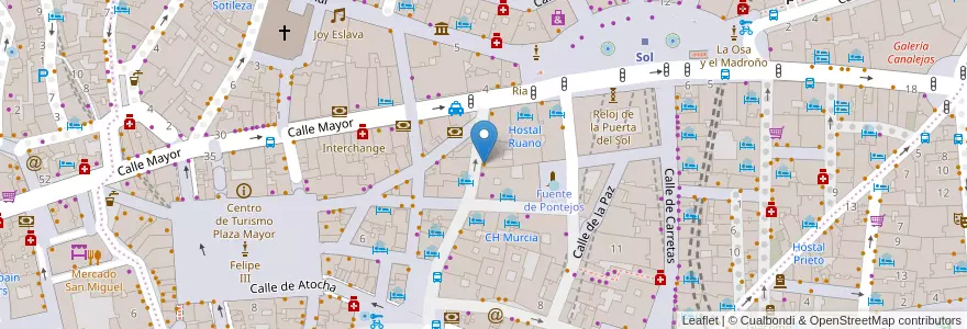 Mapa de ubicacion de Burger King en España, Comunidad De Madrid, Comunidad De Madrid, Área Metropolitana De Madrid Y Corredor Del Henares, Madrid.