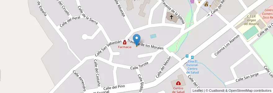 Mapa de ubicacion de Burguer Julian's en Испания, Мадрид, Мадрид, Cuenca Alta Del Manzanares, Soto Del Real.