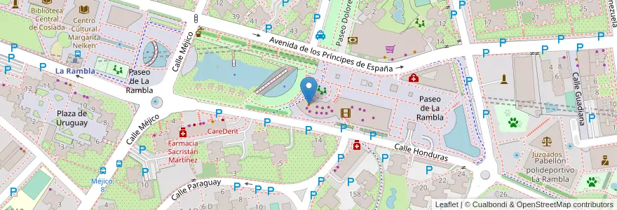 Mapa de ubicacion de Burguer King en Испания, Мадрид, Мадрид, Área Metropolitana De Madrid Y Corredor Del Henares, Coslada.