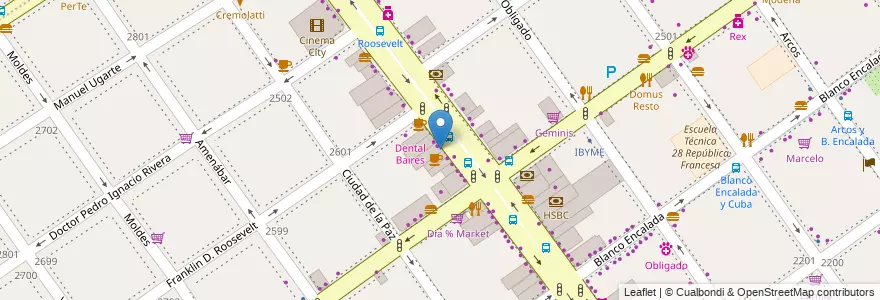 Mapa de ubicacion de Buti 2, Belgrano en アルゼンチン, Ciudad Autónoma De Buenos Aires, ブエノスアイレス, Comuna 13.