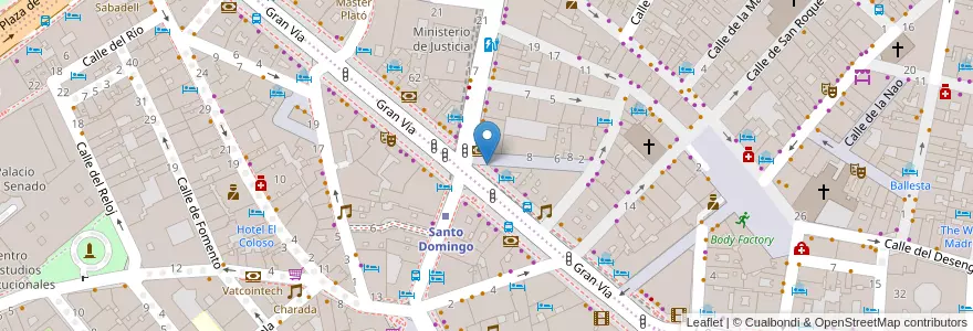Mapa de ubicacion de Buzón de Correos en Spain, Community Of Madrid, Community Of Madrid, Área Metropolitana De Madrid Y Corredor Del Henares, Madrid.