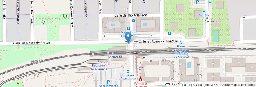 Mapa de ubicacion de Buzón de Correos en Испания, Мадрид, Мадрид, Área Metropolitana De Madrid Y Corredor Del Henares.