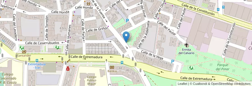Mapa de ubicacion de Buzón de Correos en 西班牙, Comunidad De Madrid, Comunidad De Madrid, Área Metropolitana De Madrid Y Corredor Del Henares, Fuenlabrada.