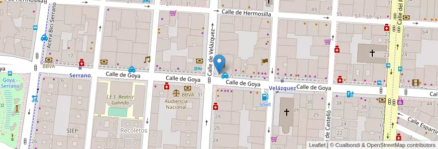 Mapa de ubicacion de Buzón de Correos en Sepanyol, Comunidad De Madrid, Comunidad De Madrid, Área Metropolitana De Madrid Y Corredor Del Henares, Madrid.