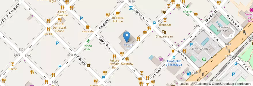 Mapa de ubicacion de C5N, Palermo en Argentina, Autonomous City Of Buenos Aires, Autonomous City Of Buenos Aires.