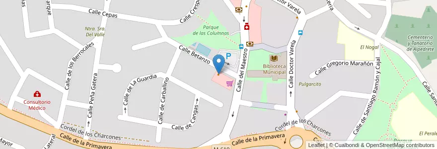 Mapa de ubicacion de Cachivache en スペイン, マドリード州, Comunidad De Madrid, Cuenca Del Guadarrama, Alpedrete.