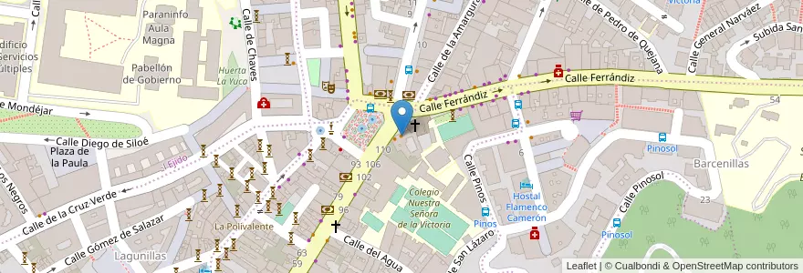 Mapa de ubicacion de Café Bar El Jardín de los Monos en إسبانيا, أندلوسيا, مالقة, Málaga-Costa Del Sol, مالقة.