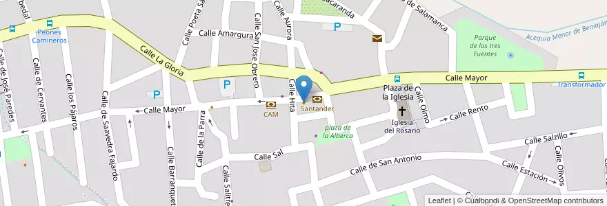 Mapa de ubicacion de Café-Bar Gala en 西班牙, Región De Murcia, Región De Murcia, Área Metropolitana De Murcia, Murcia.