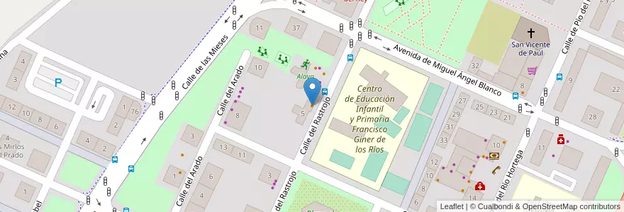 Mapa de ubicacion de Café Bar Habanita en Spanien, Kastilien Und León, Valladolid, Valladolid.