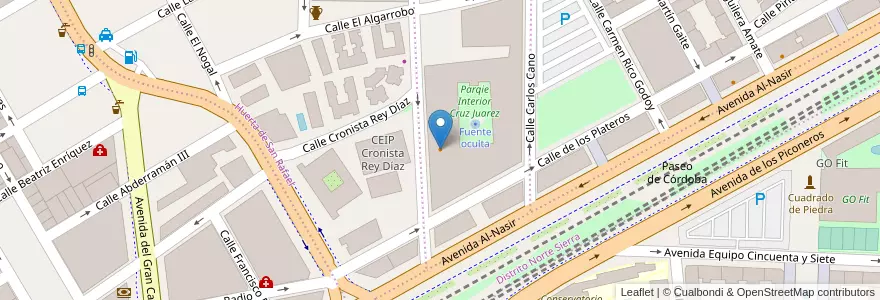 Mapa de ubicacion de Café Bar José Vela en 西班牙, 安达鲁西亚, Córdoba, Córdoba.