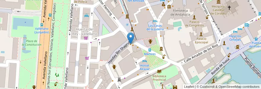 Mapa de ubicacion de Cafe Bar La Plaza (only until lunch) en スペイン, アンダルシア州, コルドバ, コルドバ.