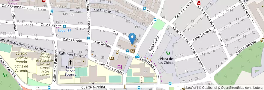 Mapa de ubicacion de Cafe Bar Los Cuñadicos en España, Aragón, Zaragoza, Zaragoza, Zaragoza.