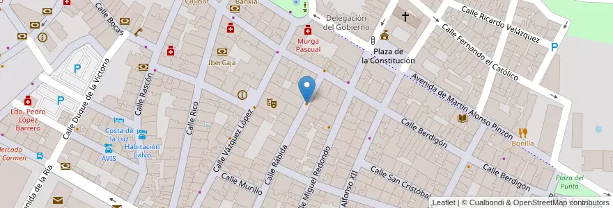 Mapa de ubicacion de Café Bar Okaima en Espanha, Andaluzia, Huelva, Comarca Metropolitana De Huelva, Huelva.