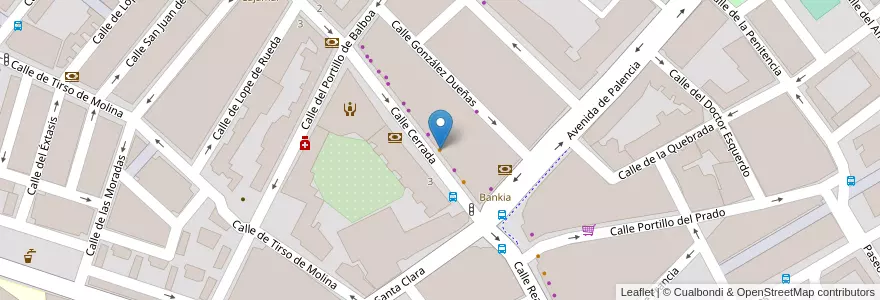 Mapa de ubicacion de Café Bar Shôko en Spagna, Castilla Y León, Valladolid, Valladolid.
