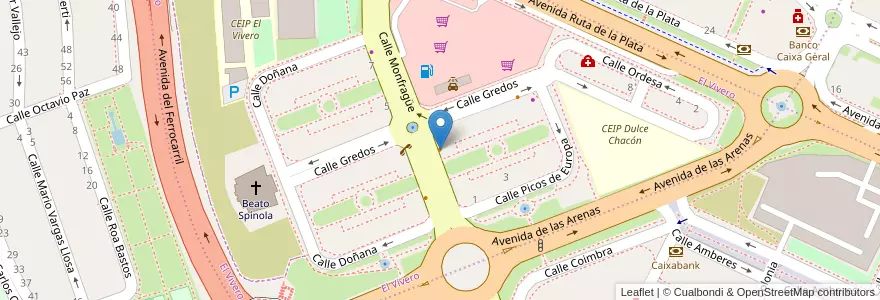 Mapa de ubicacion de Café Bar Sibaris en Espagne, Estrémadure, Cáceres, Cáceres, Cáceres.