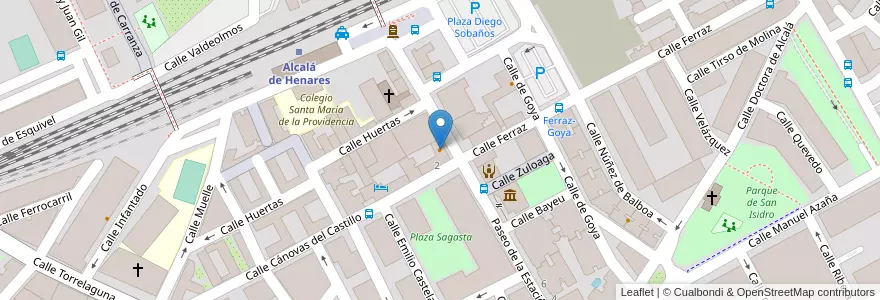 Mapa de ubicacion de Café-bar Teide en 西班牙, Comunidad De Madrid, Comunidad De Madrid, Área Metropolitana De Madrid Y Corredor Del Henares, Alcalá De Henares.