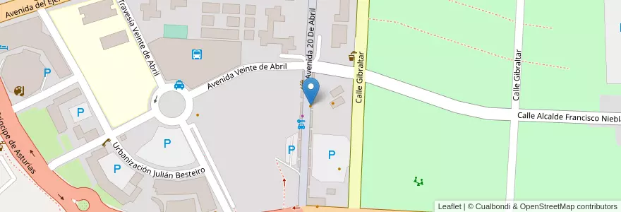 Mapa de ubicacion de Café bar Tikitaka en Spagna, Andalucía, Cádiz, Campo De Gibraltar, La Línea De La Concepción.