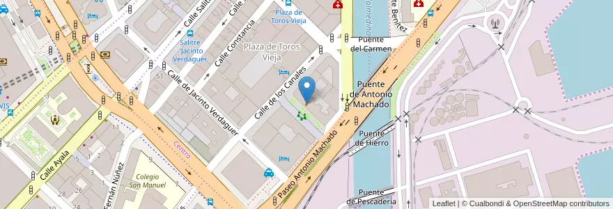 Mapa de ubicacion de Cafe Bar torrú en Spagna, Andalucía, Málaga, Málaga-Costa Del Sol, Málaga.