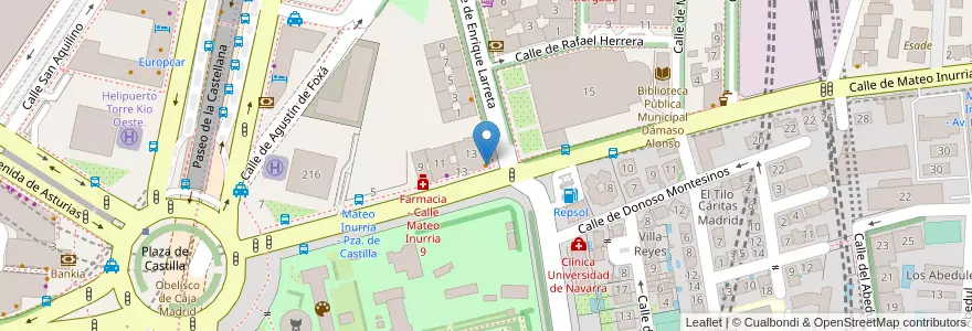 Mapa de ubicacion de Café Charlotte en スペイン, マドリード州, Comunidad De Madrid, Área Metropolitana De Madrid Y Corredor Del Henares, Madrid.