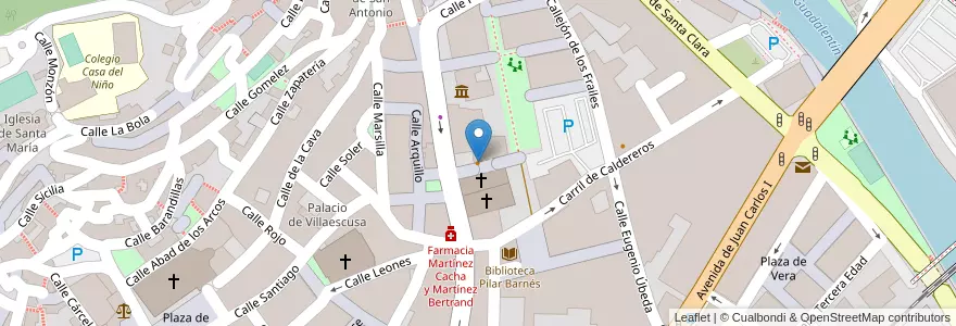 Mapa de ubicacion de Café-cocina Santo Domingo en Spanje, Murcia, Murcia, Alto Guadalentín, Lorca.