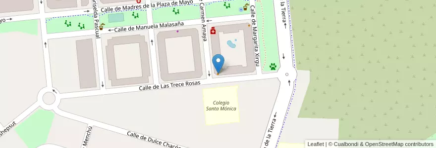 Mapa de ubicacion de Café cultural La Huella en إسبانيا, منطقة مدريد, منطقة مدريد, Cuenca Del Henares, Rivas-Vaciamadrid.