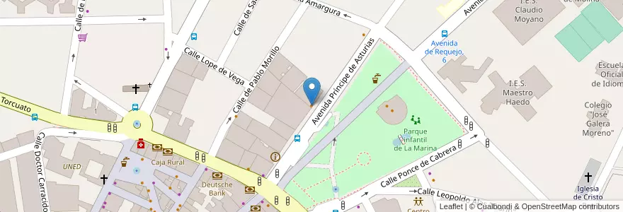 Mapa de ubicacion de Café de las artes en إسبانيا, قشتالة وليون, Zamora, Tierra Del Pan, Zamora.