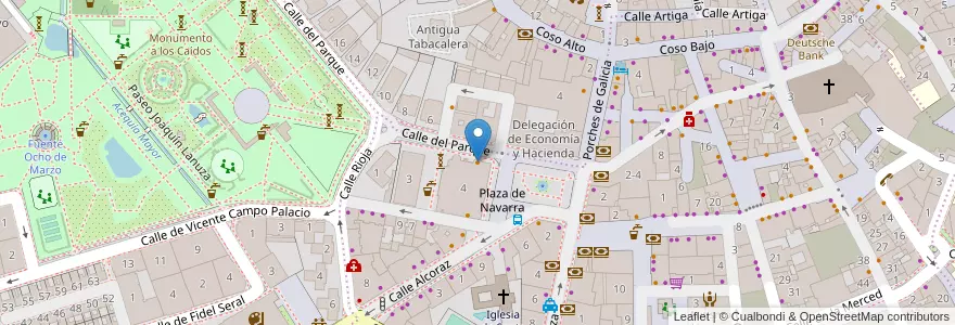 Mapa de ubicacion de Café del Arte en إسبانيا, أرغون, وشقة, Hoya De Huesca / Plana De Uesca, وشقة.