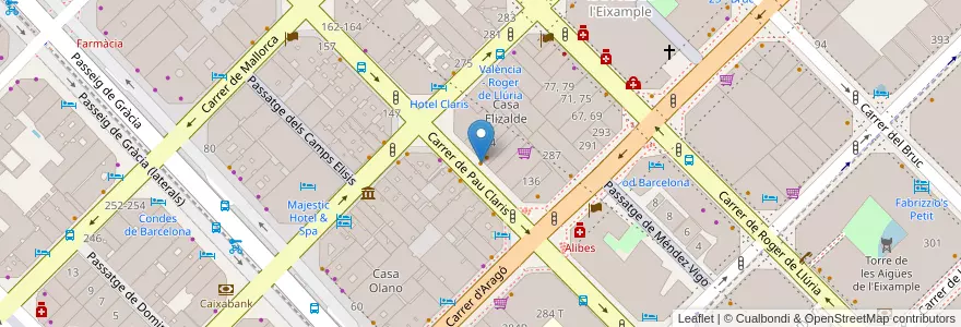 Mapa de ubicacion de Cafe Emma en 西班牙, Catalunya, Barcelona, Barcelonès, Barcelona.