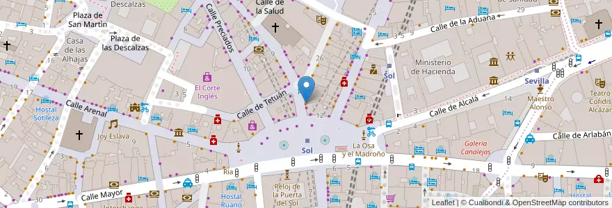 Mapa de ubicacion de Cafe Europa en Espanha, Comunidade De Madrid, Comunidade De Madrid, Área Metropolitana De Madrid Y Corredor Del Henares, Madrid.